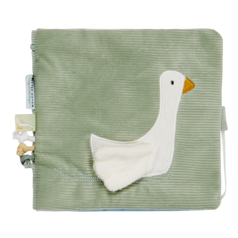 little dutch goose activity sensory fabric book