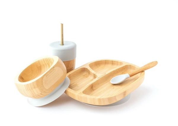Eco Rascals Toddler Plate, Straw Cup, Bowl & Spoon Gift Set