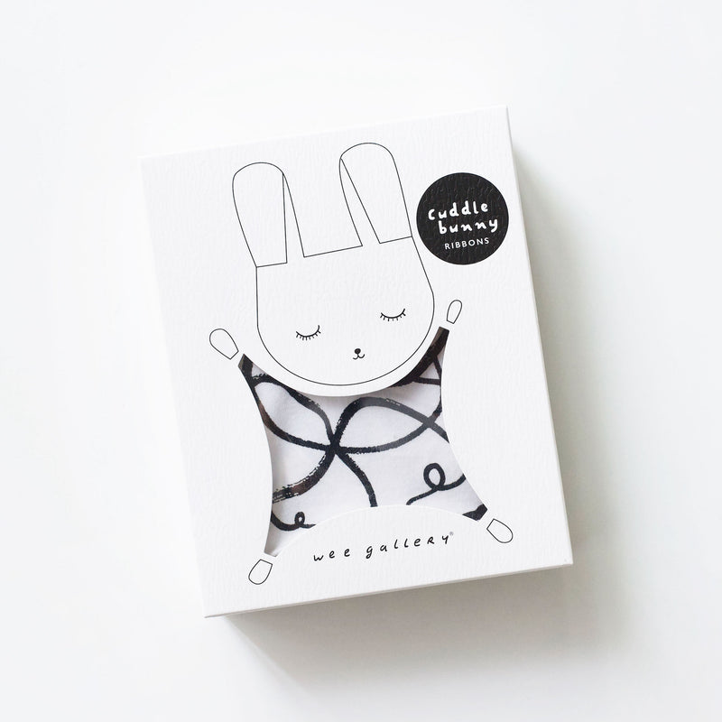 Wee Gallery Cuddle Bunny - Ribbons